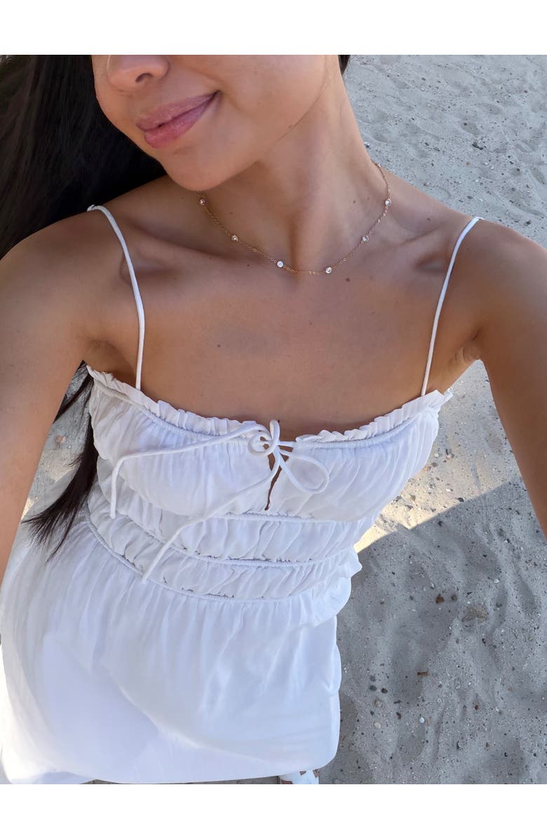 Set & Stones Faye Necklace, Alternate, color, Gold