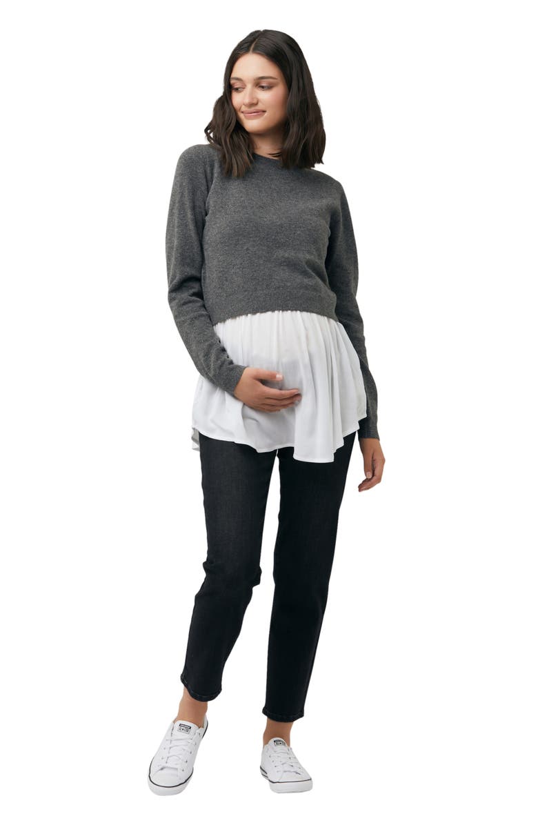 Ripe Maternity Sandy Detachable Maternity Nursing Top, Alternate, color, 