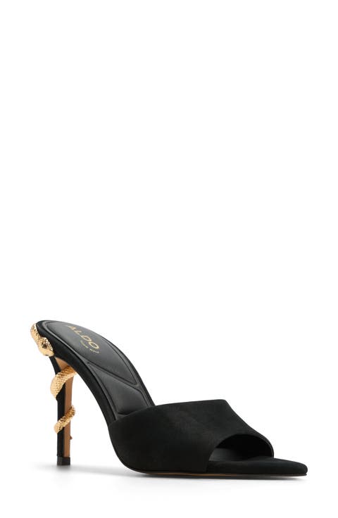 Seashella Pointed Toe Slide Sandal (Women)