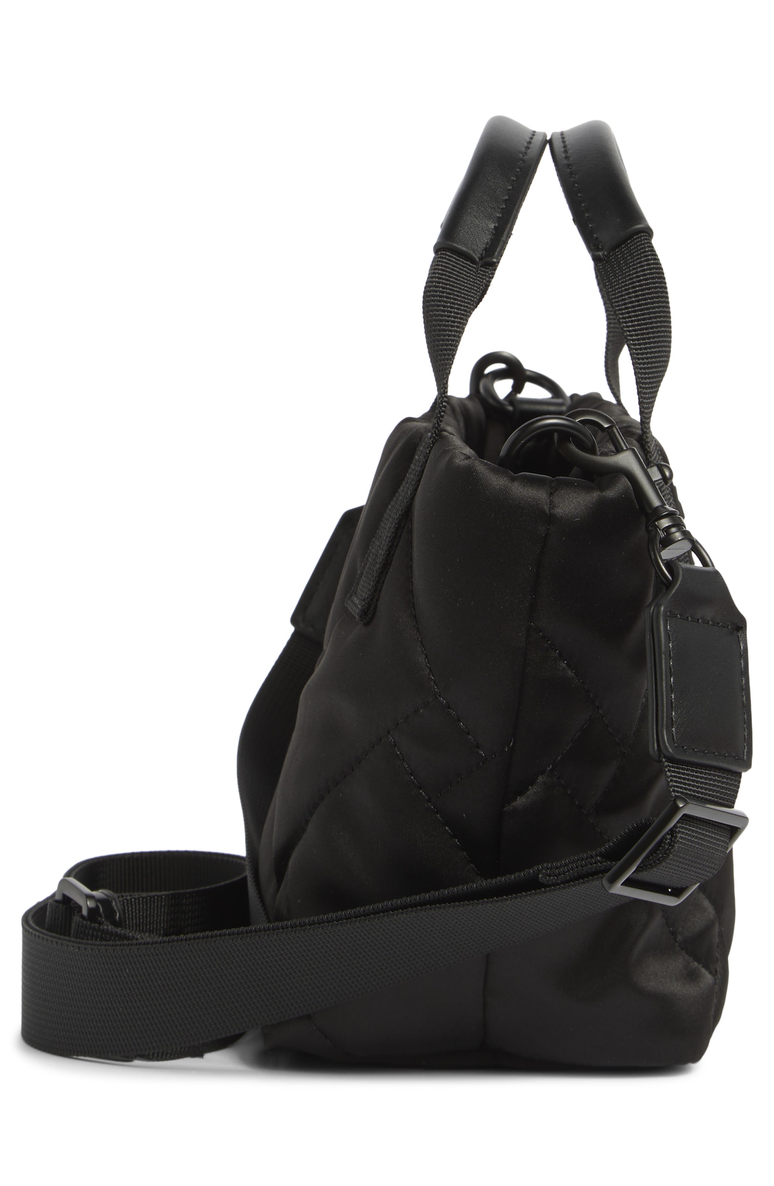 Kurt Geiger London Extra Small Quilted Shopper Bag, Alternate, color, Black