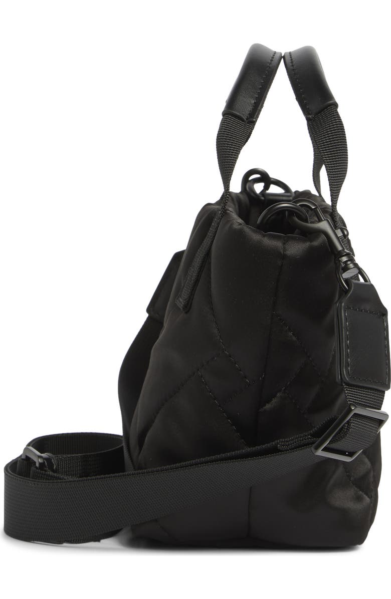 Kurt Geiger London Extra Small Quilted Shopper Bag, Alternate, color, Black