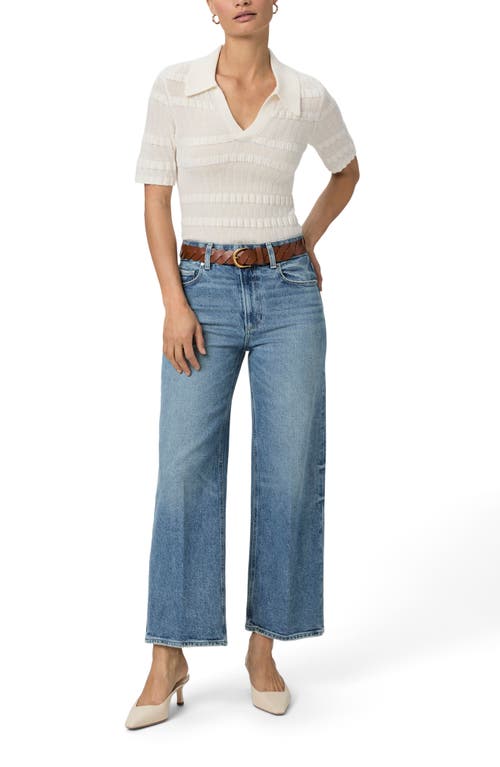 PAIGE PAIGE SASHA HIGH WAIST ANKLE WIDE LEG JEANS