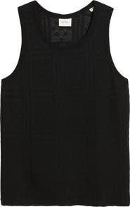 Les Deux Huxley Cotton Blend Pointelle Tank