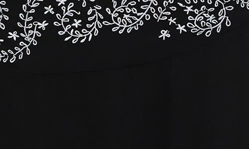 Princess Polly Pappilion Embroidered Asymmetric Chiffon Skirt