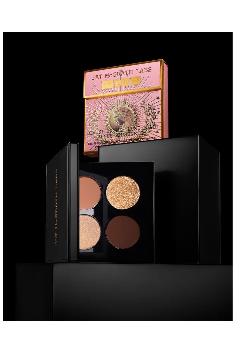 Divine Bronze Luxe Quad: Venusian Sunrise Eyeshadow Palette, Alternate, color, VENUSIAN SUNRISE