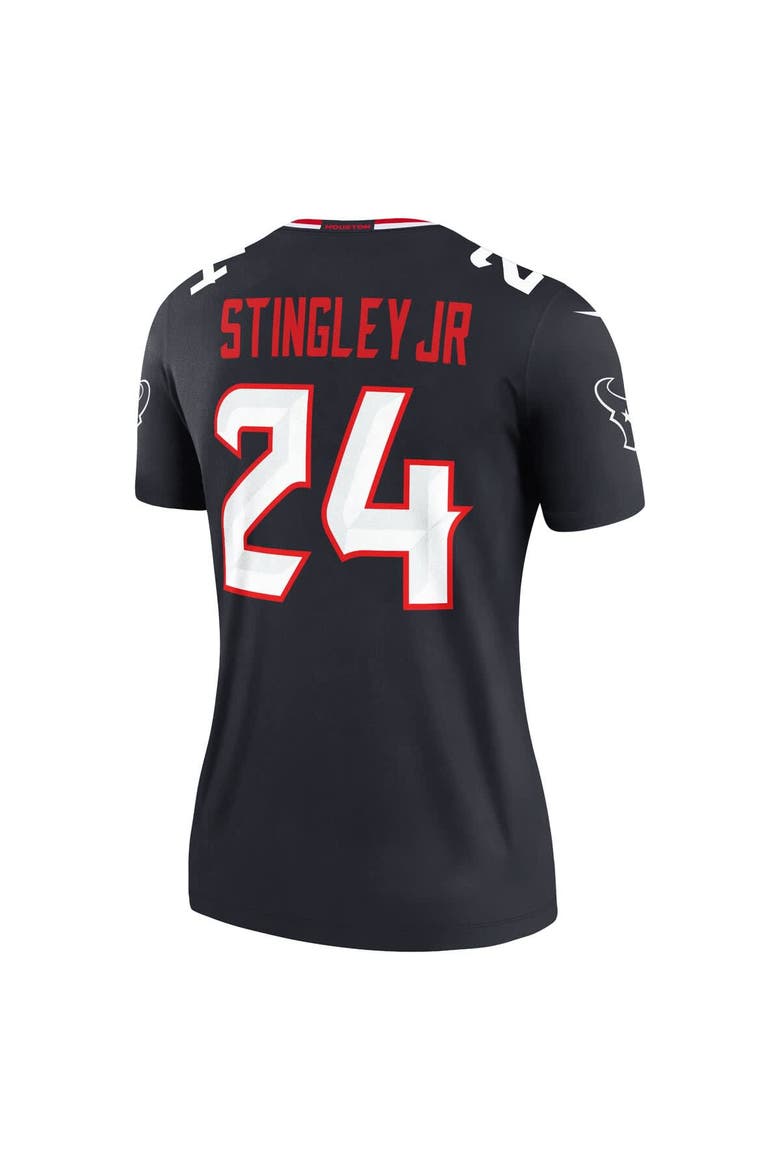 Women's Nike Derek Stingley Jr.  Navy Houston Texans Legend Player Performance Top, Alternate, color, Navy