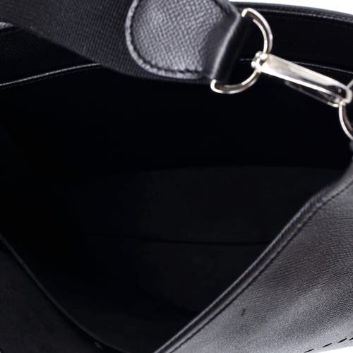 Pre-owned Hermes Hermes Evelyne Bag Gen I Epsom Pm In Black