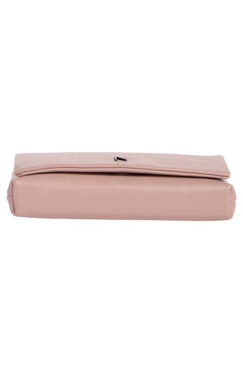 Hugo Boss Boss Travelize Clutch Crossbody Bag In Pink