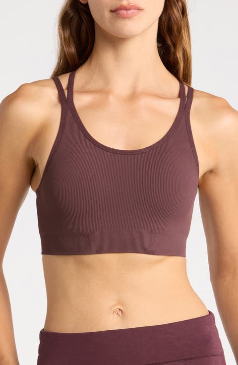 Crossback Seamless Sports Bra