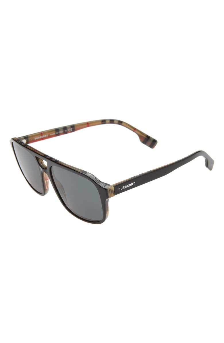 Burberry 58mm Square Sunglasses, Alternate, color,