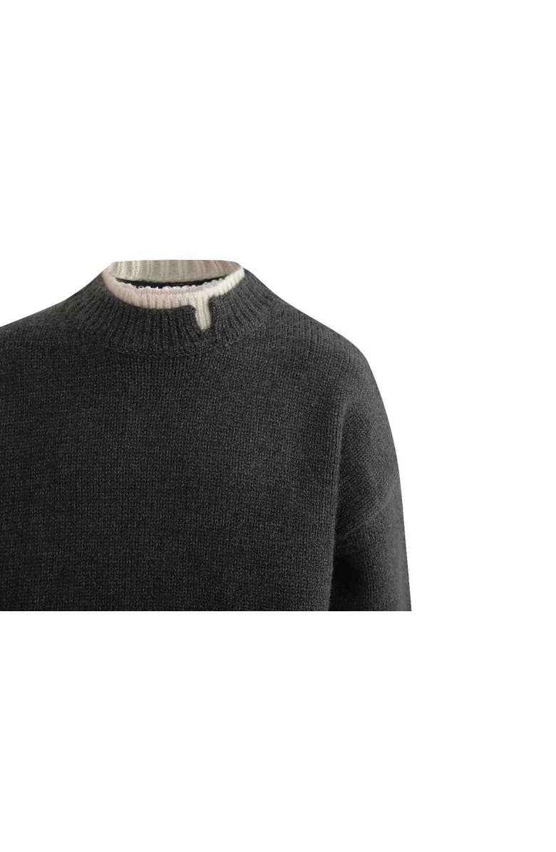 MOUSTACHE Classic Knit Sweater, Alternate, color, Grey