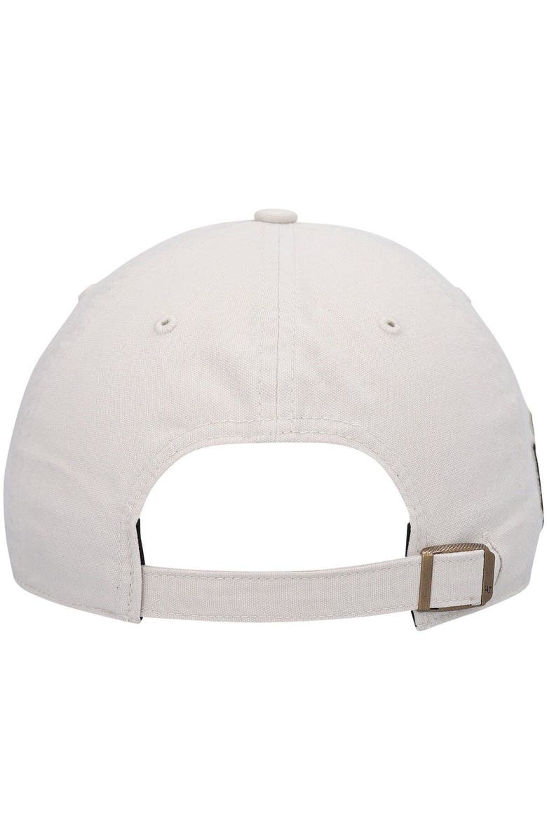 '47 Men's '47 Cream Kansas City Chiefs Crossroad MVP Adjustable Hat, Alternate, color, 