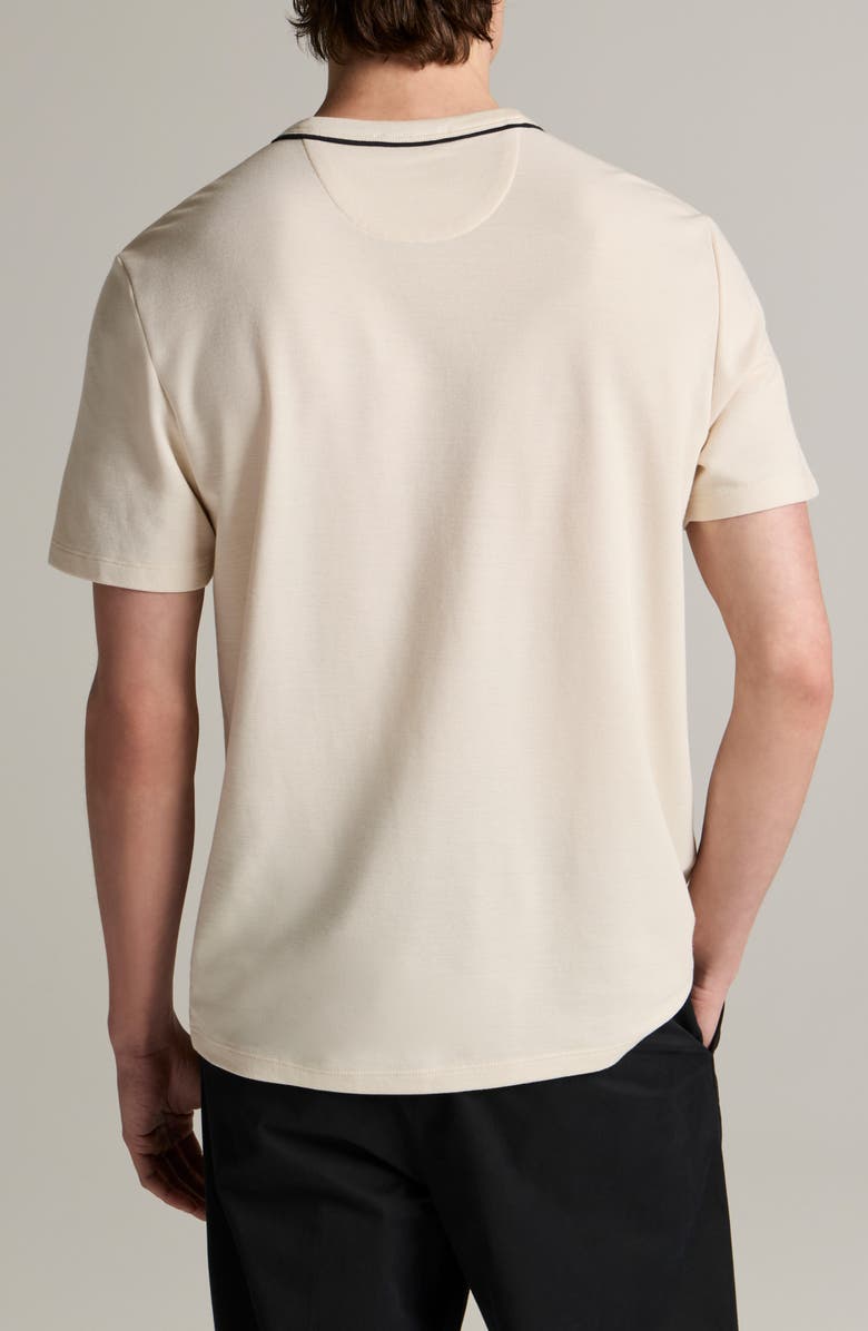 Vince Tipped Pima Cotton Crewneck T-Shirt, Alternate, color,