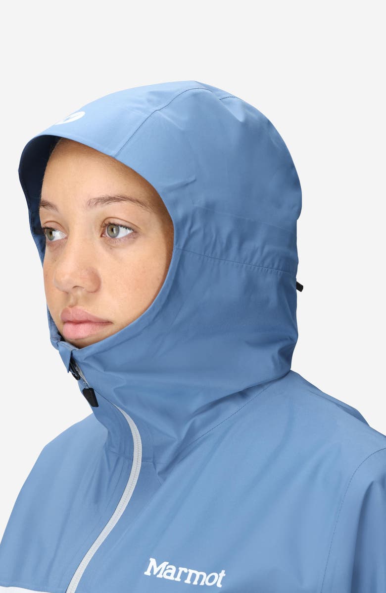 Marmot Minimalist Pertex<sup>®</sup> Waterproof Hooded Jacket, Alternate, color, Rain Cloud/ Vapor