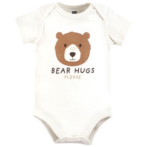 Hudson Baby Soft Cotton Bodysuit Triple Pack