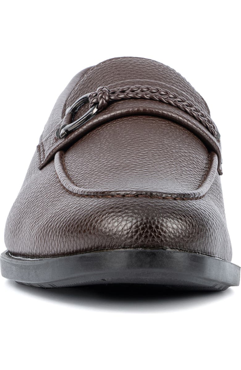 XRAY Liam Faux Leather Loafer, Alternate, color, Brown
