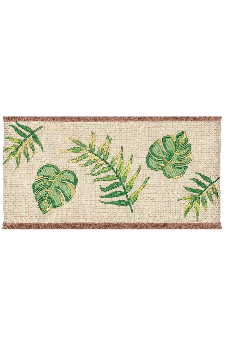 Linum Home Textiles Zoe Embellished Bath Towel - Set of 2 - Latte, Alternate, color, Latte