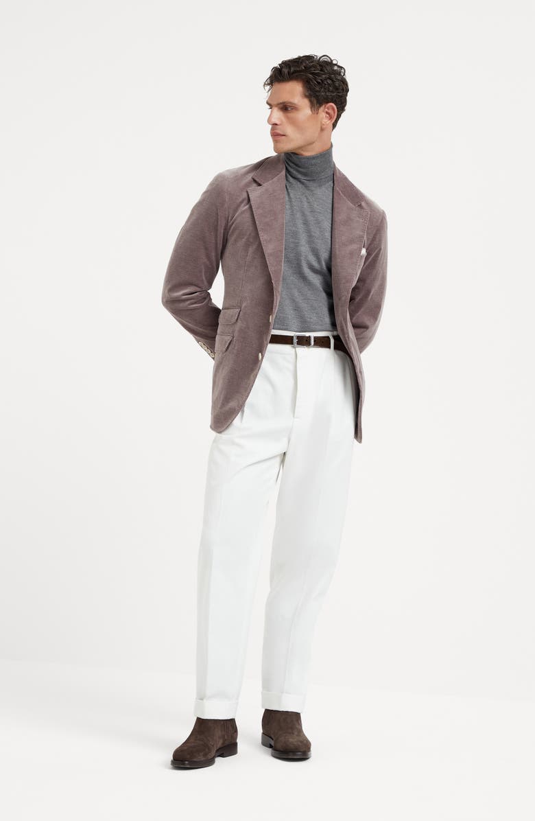 Brunello Cucinelli Cashmere and silk lightweight turtleneck sweater, Alternate, color,