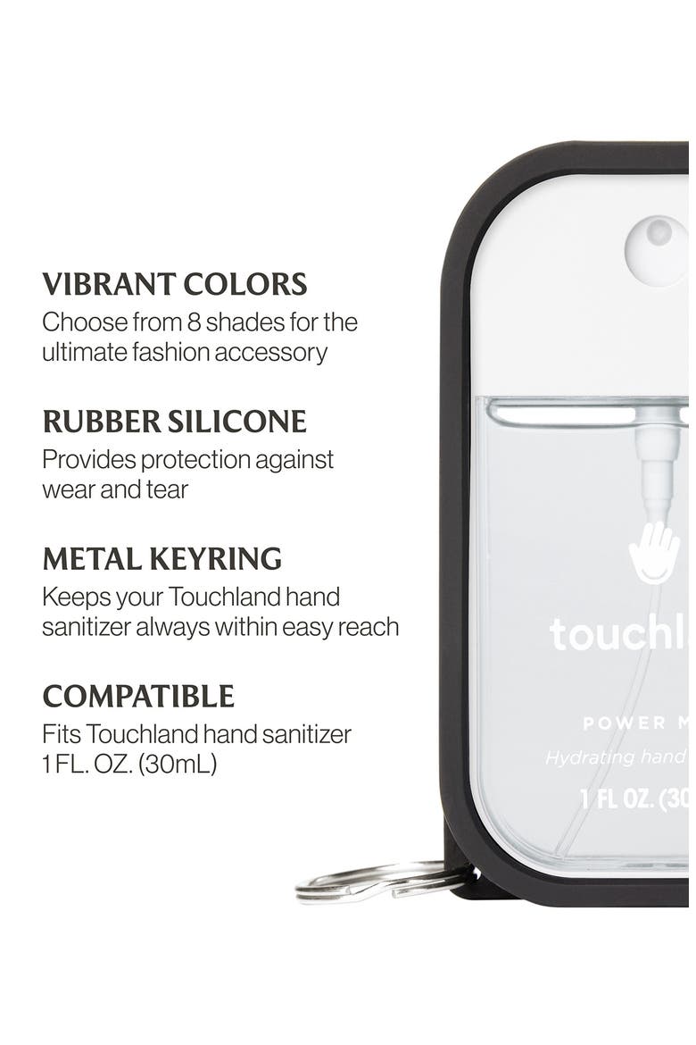 Hand Sanitizer Mist Case, Alternate, color, JET BLACK