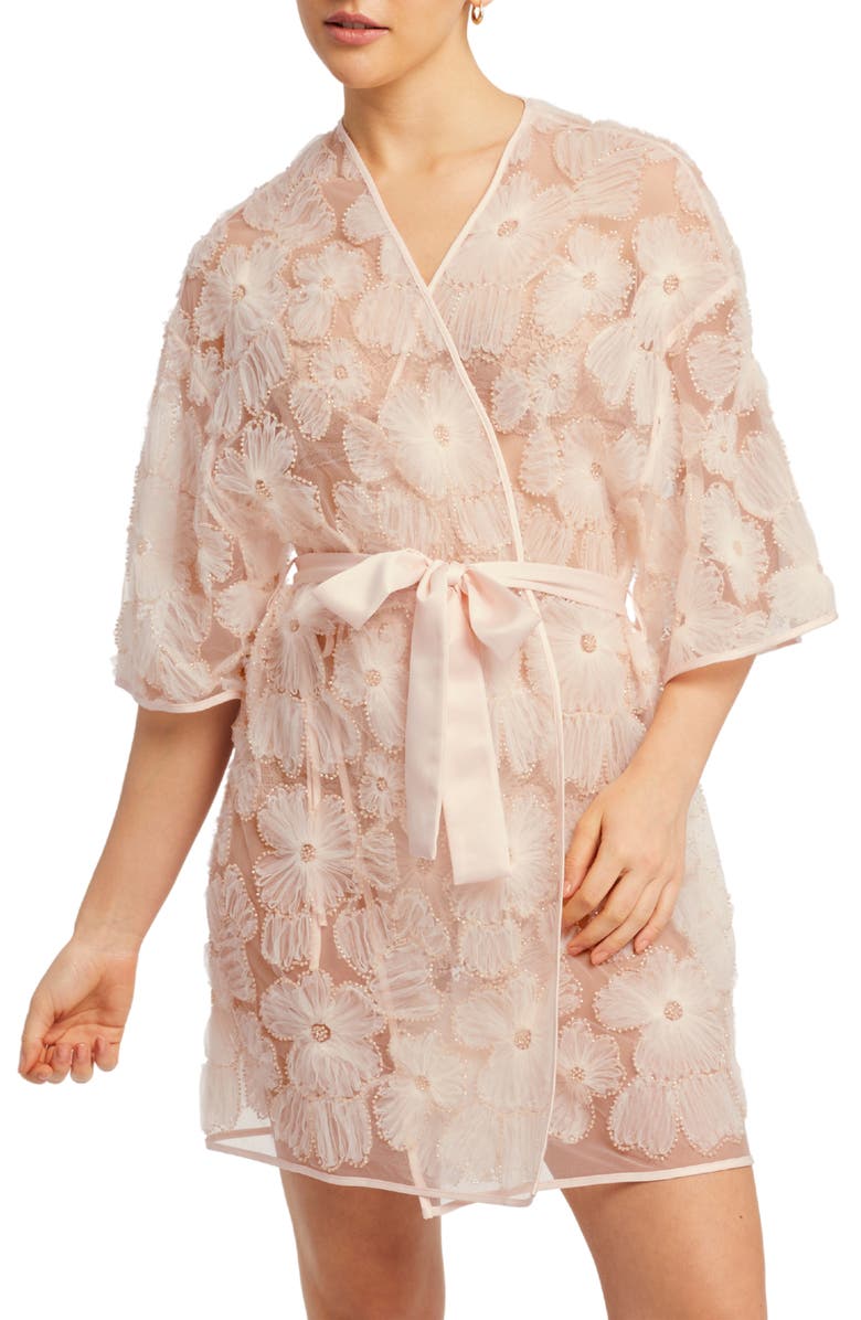 Rya Collection Cyprus 3D Floral Robe, Alternate, color,