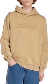 adidas Washed Cotton Blend Hoodie
