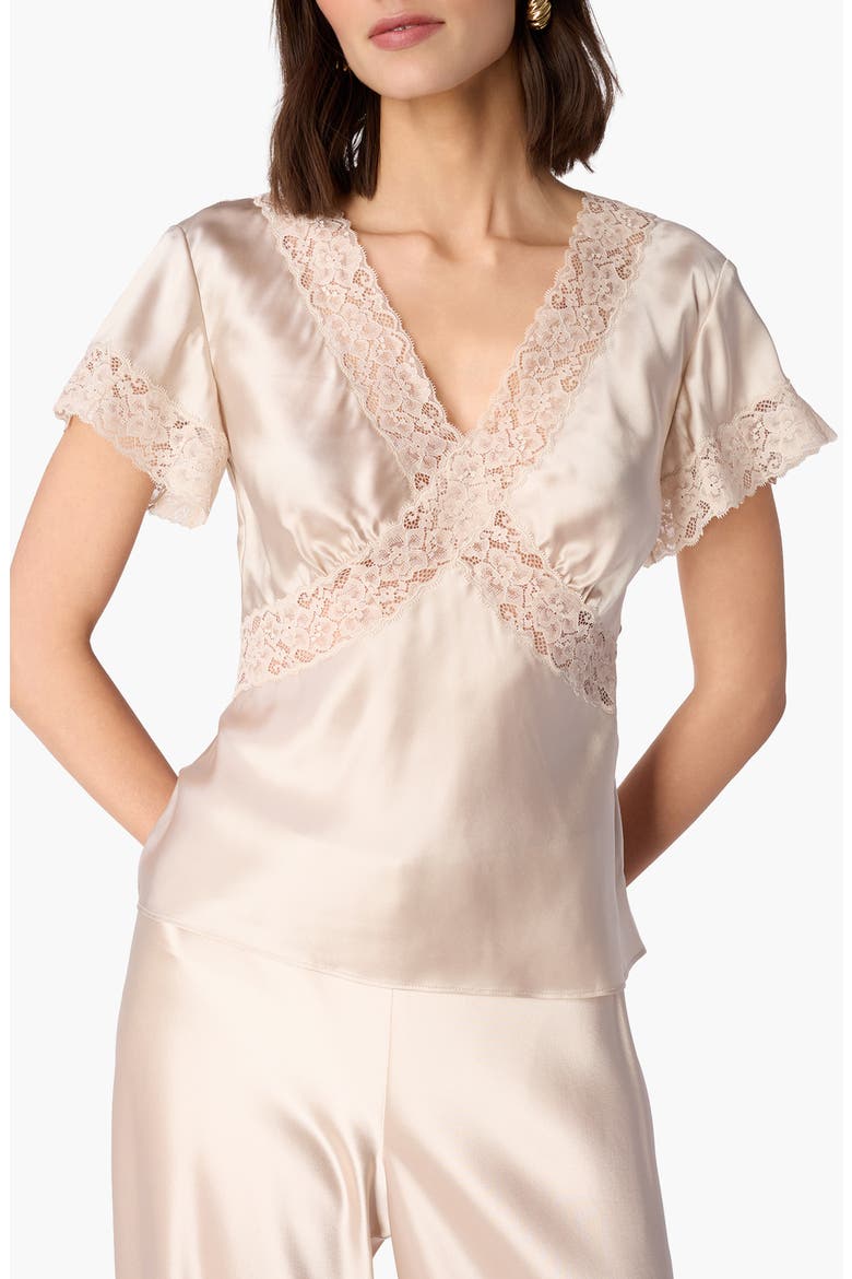 Romola Silk Top, Main, color, OAT