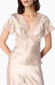 CAMI NYC Romola Silk Top
