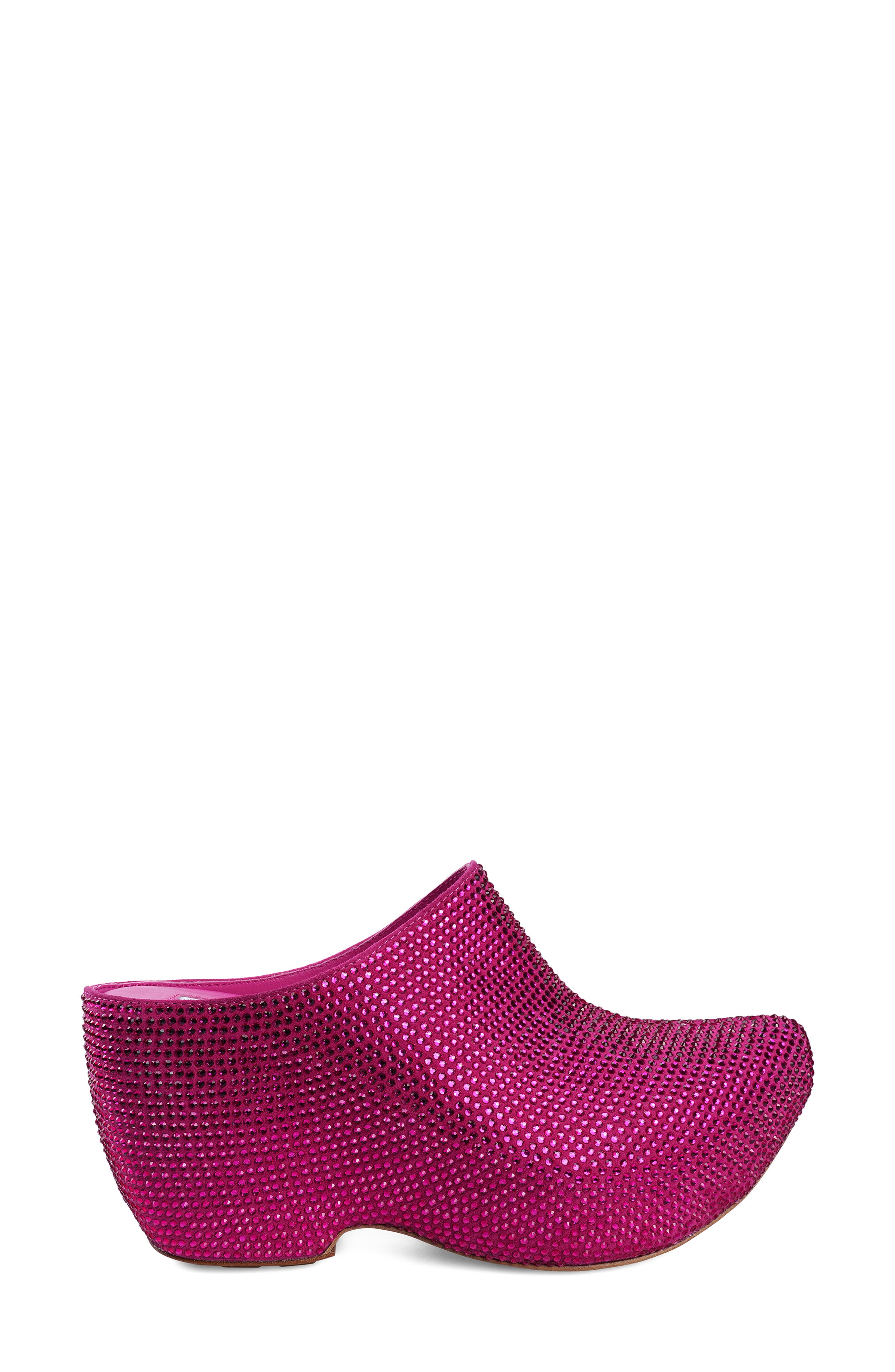 ZIGI Ziska Embellished Clog, Alternate, color, Fuchsia Suede