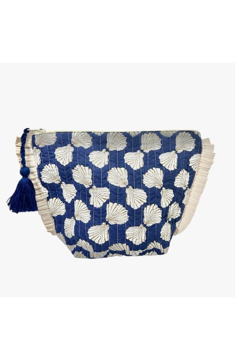 La Plage Ruffle Pouch