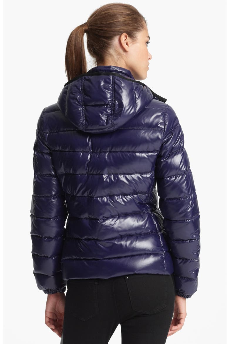 'Bady' Short Down Coat, Alternate, color, ROYAL