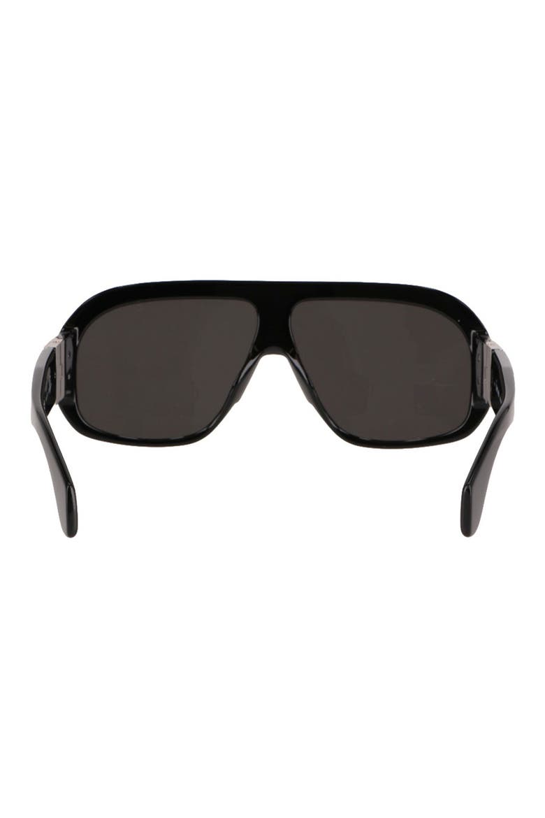 Reedley Shield Sunglasses, Alternate, color, BLACK DARK GREY