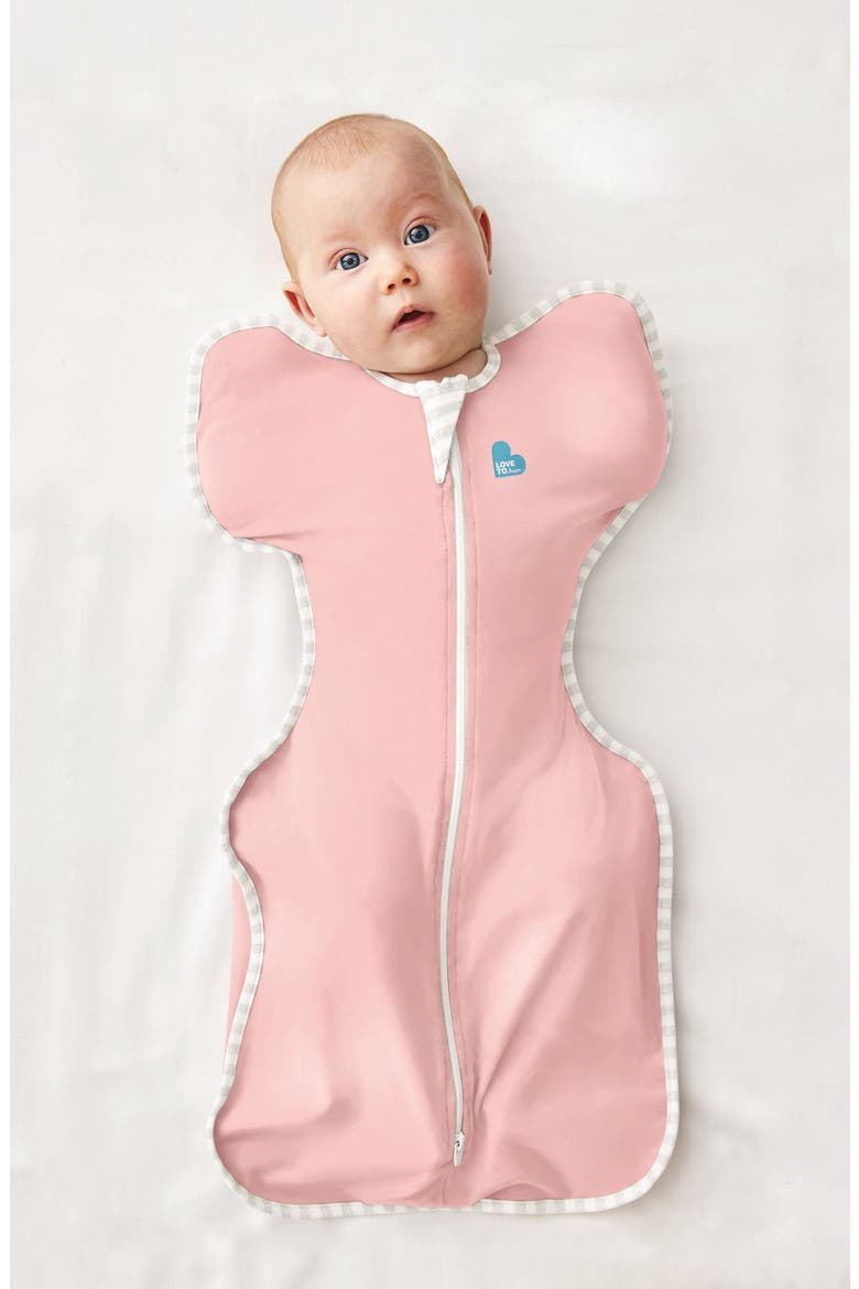 Swaddle Up™ 1.0 TOG Original Stretch Cotton Swaddle, Alternate, color, DUSTY PINK