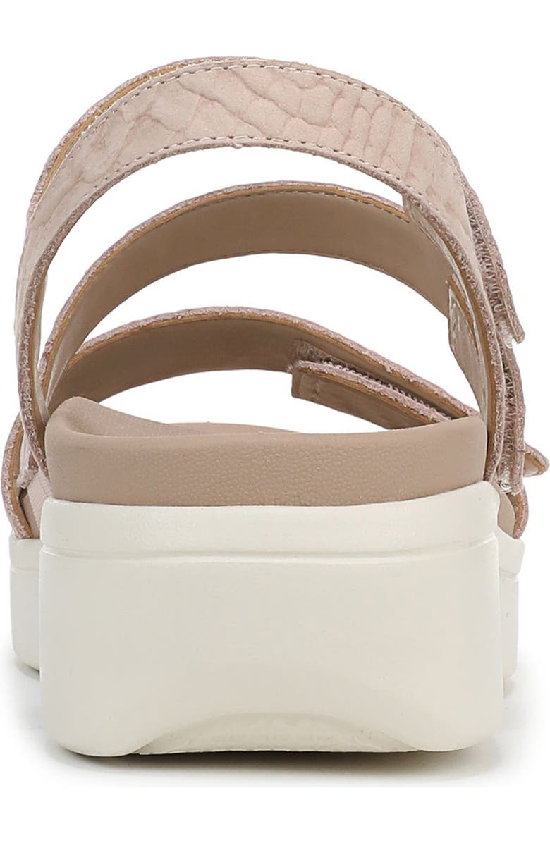 Vionic Sophia Strappy Platforn Wedge Sandal, Alternate, color, Cameo Rose