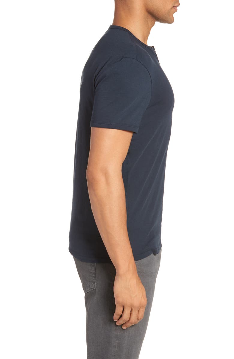 John Varvatos Star USA Eyelet Neck Henley, Alternate, color, 