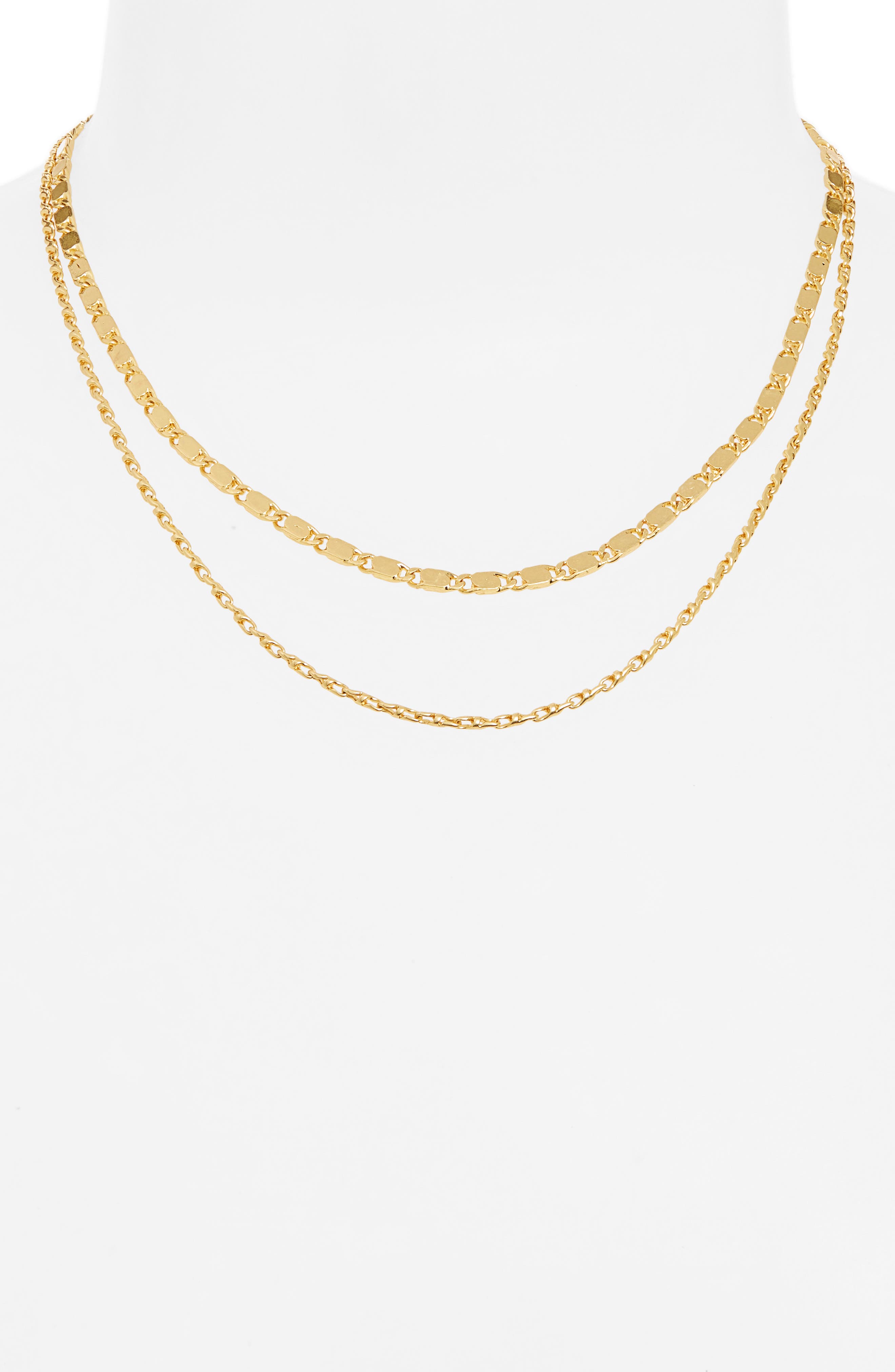 Madewell 2-Piece Chain Necklace Set (Women) | Nordstrom