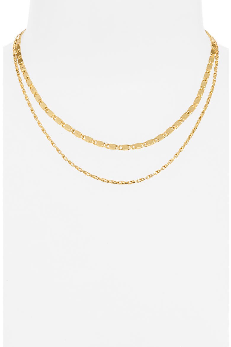 2-Piece Chain Necklace Set, Alternate, color, VINTAGE GOLD
