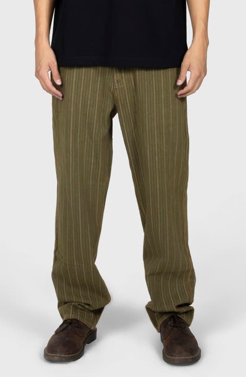 Railroad Stripe Work Pants