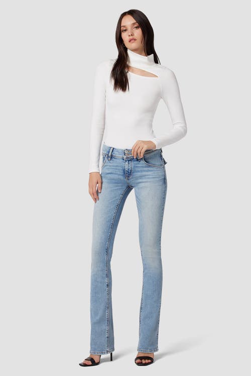 Hudson Jeans Beth Mid Rise Bootcut In Motion
