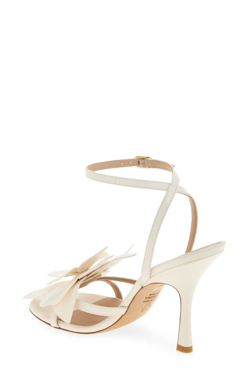Stuart Weitzman Paradise 100 Ankle Strap Sandal In Cream