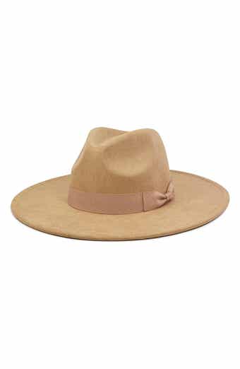 MODERN MONARCHIE Beige Wool Felted Fedora