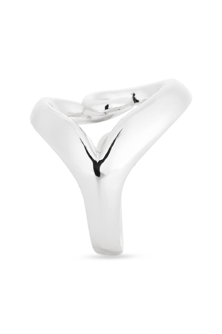 Demi Fine Open Heart Ring, Alternate, color, SILVER