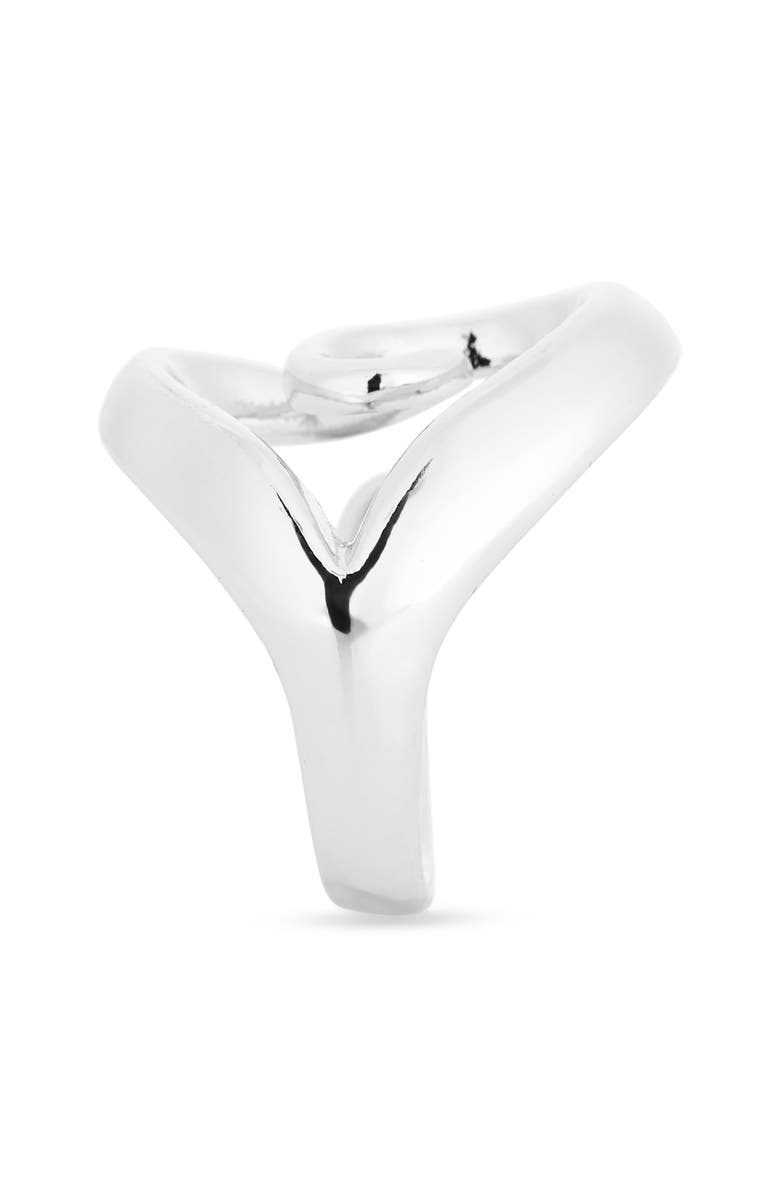 NORDSTROM RACK Demi Fine Open Heart Ring, Alternate, color, 