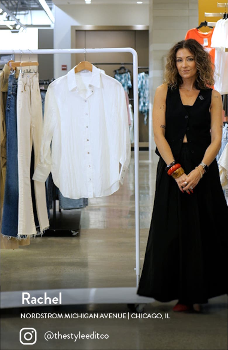 Long Sleeve Woven Shirt, sales video thumbnail