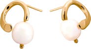 PIERETTI Clara freshwater pearl stud earrings