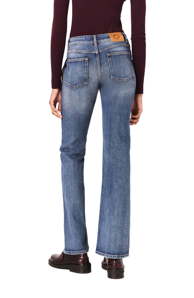 maje Bootcut jeans with zip pockets, Alternate, color, Blue