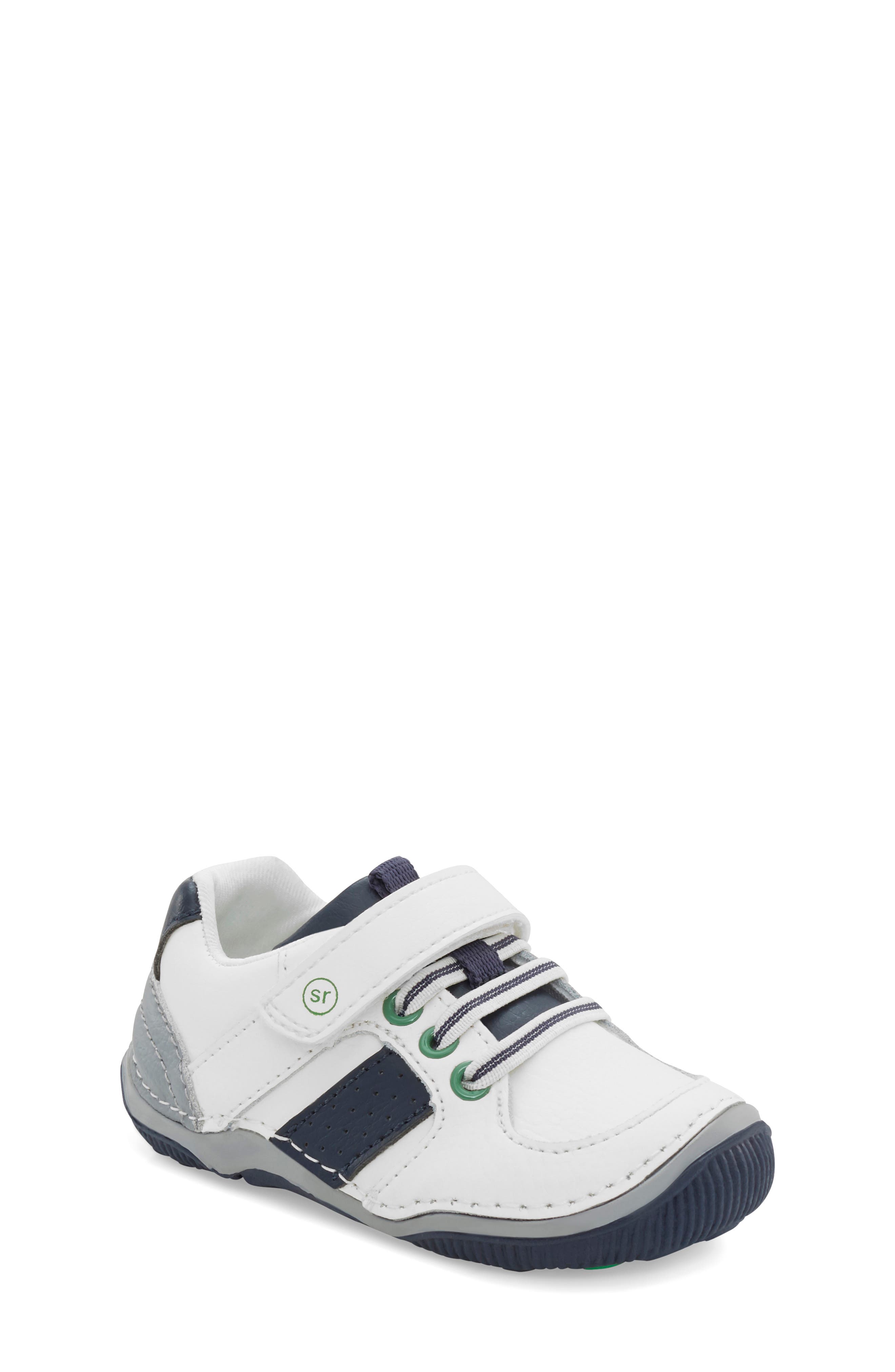 Stride Rite SRtech Wes Sneaker, Main, color, White