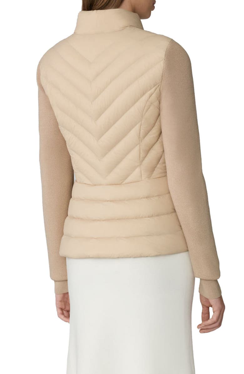 Soia & Kyo Bexley Mixed Media 700 Fill Power Down Puffer Jacket, Alternate, color, 