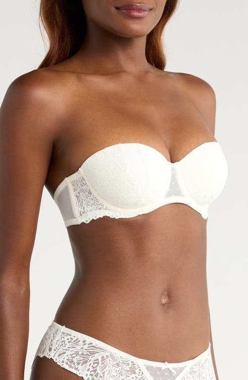 Hunkemoller Hunkemöller Posie Lace Padded Underwire Bra In White