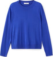 MANGO Fine Knit Crewneck Sweater