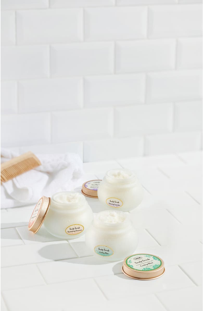 SABON Repair Body Cream Patchouli Lavender Vanilla 200mL, Alternate, color, Green Rose